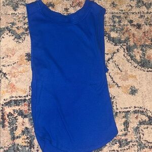Women's Blue Sleeveless Top Free People